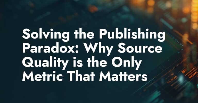 Solving the Publishing Paradox